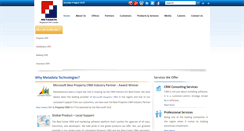 Desktop Screenshot of metadatacorp.com
